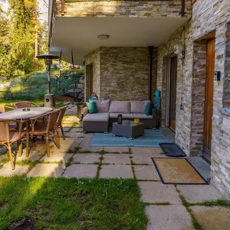 Crans Montana Joli Avec Bel Exterieur Cloture Apartman *